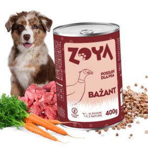 ZOYA Pheasant - drėgnas ėdalas šunims - 400g - Image 2