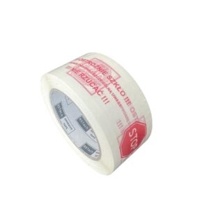 Spausdinta lipni juosta 48 mm x 100 m „Atsargus stiklas“ - Image 2