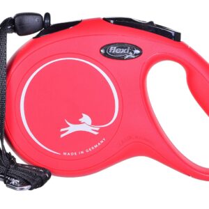 Flexi New Classic M 8 m Geltona Šuo Susitraukiantis pavadėlis