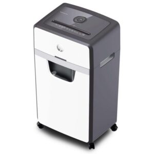 HP ONESHRED 24CC smulkintuvas, atraižos, P-4, 24 kortelės, 30 l, šviesiai pilkos spalvos