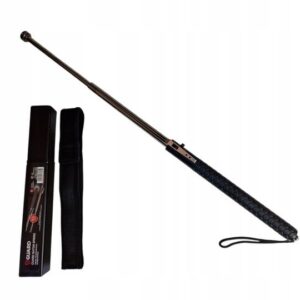 Teleskopinė spyruoklinė lazda GUARD Spring 26" lazda 29 cm / 66 cm su dėklu (YC-10527) - Image 3