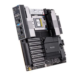 ASUS PRO WS WRX90E-SAGE SE AMD WRX90 Socket sTR5 EEB pagrindinė plokštė darbo vietoms