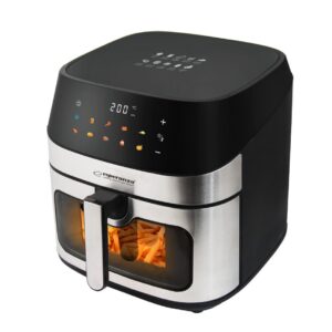 Esperanza EKA005 Keptuvė be riebalų 8L, 1600W Inox