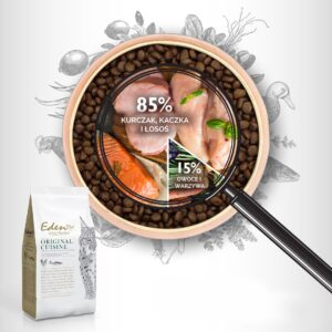 EDEN Original Cousine - sausas kačių maistas - 10 kg - Image 3