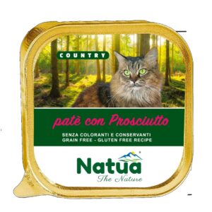 NATUA Country Ham - šlapias kačių maistas - 100g