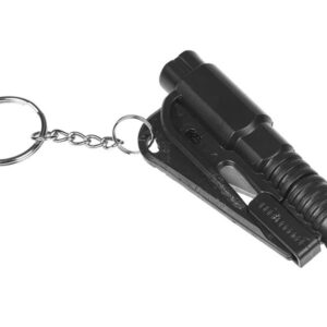 Avarinis įrankis GUARD LIFEGUARD švilpukas, diržinis peilis, stiklo daužiklis (YC-004-BL) - Image 3