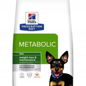 HILL'S PRESCRIPTION DIET Canine Metabolic Mini Sausas šunų maistas Viščiukas 1 kg
