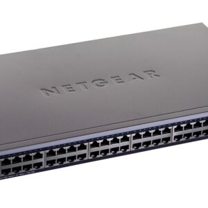 NETGEAR GS748Tv6 Valdomas L2/L3/L4 Gigabit Ethernet (10/100/1000) Juoda, Pilka - Image 2