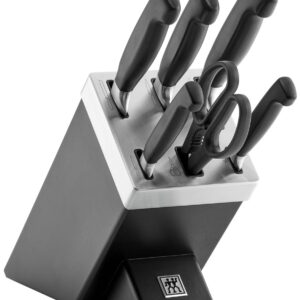 ZWILLING FOUR STAR 35145-007-0 Peilių / stalo įrankių rinkinys 7 vnt Juoda