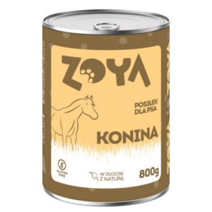 ZOYA Horse - drėgnas ėdalas šunims - 800g