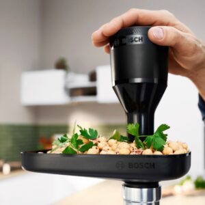 Bosch Serie 4 MFWS420W mėsmalė 1900 W Balta, Juoda