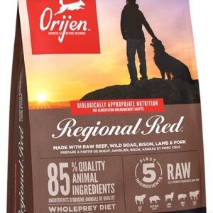 Orijen Regional Red 2 kg Suaugusių Jautiena, Ėriena, Kiauliena