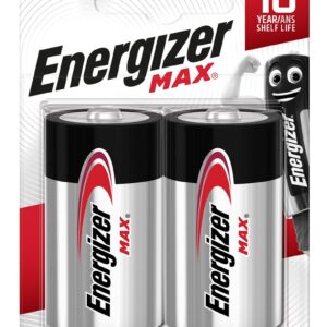 Energizer Max 426827 Baterija D LR20, 2 vnt., Eco pakuotė