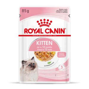 Royal Canin FHN Kitten Instinctive in jelly -  drėgnas ėdalas kačiukams - 12x85g