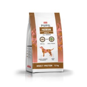 PUPIL Premium Insects - sausas maistas šunims - 12kg
