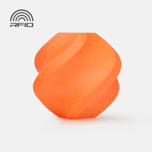 3D Plastikas - Filamentas PA6-GF With spool/Su rite oranžinės spalvos | 1.75 mm, 1kg | Bambu Lab