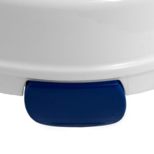 Pakeliama klozeto sėdynė su sklende KATE 15 cm balta - Image 2