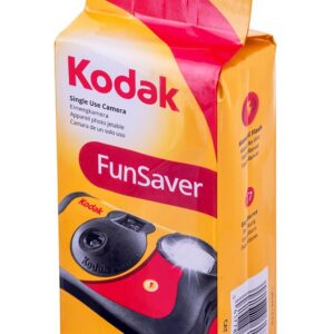 Vienkartinis fotoaparatas Kodak FunSaver flash, spalvota juosta ir blykstė, 27 nuotraukos, ISO 400 - Image 3