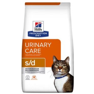 HILL'S PRESCRIPTION DIET Feline Urinary Care s/d Sausas kačių maistas Viščiukas 3 kg