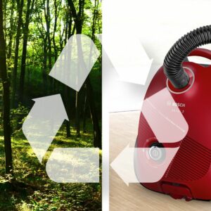 Bosch Serie 2 BGBS2RD1 dulkių siurblys 3,5 L Cilindrinis dulkių siurblys Sausa 600 W Dulkių maišas - Image 3