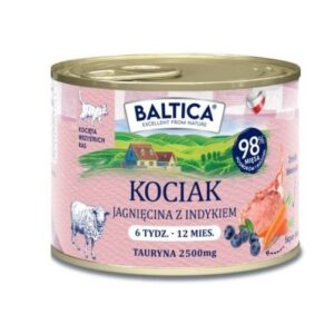 BALTICA Smaki regionów Kitten Lamb with turkey - šlapias kačių maistas - 185g - Image 1