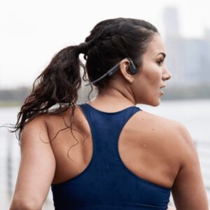 SHOKZ OpenMove Ausinės Bevielis Kaklo raištis Sportai Bluetooth Pilka