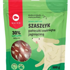 MACED Skewer lamb stick - skanėstas šunims - 500g