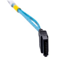 Supermicro 4 x Round SATA kabelis 0,56 m Juoda, Mėlyna, Balta - Image 3