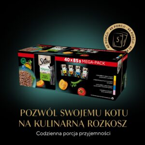 SHEBA Nature's Collection Mix - drėgno kačių ėdalo - 40x85g - Image 3