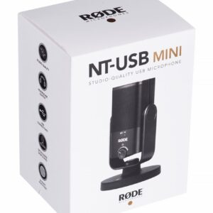 RØDE NT-USB mini Juoda Stalinis mikrofonas - Image 2
