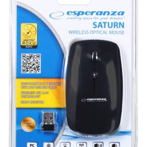 Esperanza EM120K kompiuterio pelė Radijo dažnio belaidė Optinis 1600 DPI - Image 2