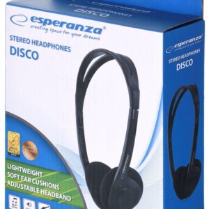 Esperanza EH119 Ausinės be mikrofono ir ausinės su mikrofonu Vielinis Su lankeliu Muzika Juoda - Image 2
