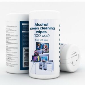 Gembird CK-AWW100-01 dezinfekcinė servetėlė 100 vnt - Image 2