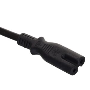 SAVIO Maitinimo kabelis 2pin (M) 3m CL-105 Black - Image 3