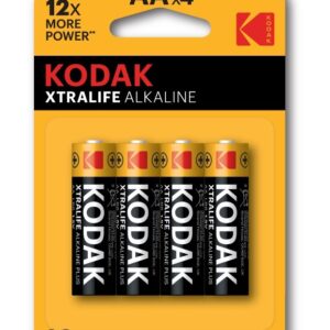 Kodak XTRALIFE alkaline AA battery (4 pack)