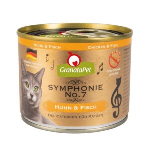 GRANATAPET Symphonie  No.7 Chicken and fish - šlapias kačių maistas - 200g