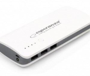 Esperanza EMP106WE Radium 8000 mAh Pilka, Balta
