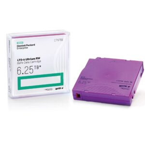 HPE LTO-6 Ultrium 6.25TB RW Data Cartridge Tuščia duomenų juosta 6,25 TB 1,26 cm