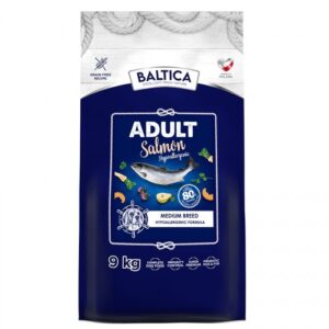 BALTICA Excellent Hypoallergenic Adult Medium breeds Salmon - sausas maistas šunims - 9kg
