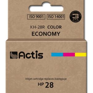 Actis KH-28R rašalas (pakaitalas HP 28 C8728A; standartinis; 21 ml; spalvotas)