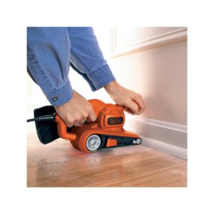 Black & Decker KA86-QS Nešiojamasis šlifuoklis Juostinis šlifuoklis Oranžinė - Image 2