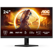 AOC 24G4HRE 23.8-inch Full HD Gaming Monitor, 200Hz, IPS, Adaptive Sync and G-SYNC Compatible