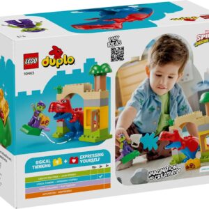 LEGO DUPLO 10463 Dinozauras Spidey-Rex prieš Žaliąjį Gobliną - Image 2