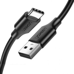 Ugreen 60117 USB kabelis USB 2.0 1,5 m USB A USB C Juoda