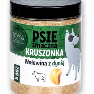 ZOYA Beef and pumpkin crumble - skanėstas šuniui - 200g