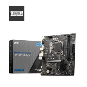 MSI PRO H610M-G pagrindinė plokštė Intel H610 LGA 1700 „micro ATX“