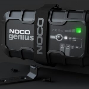 NOCO GENIUS10 EU 10A akumuliatorių įkroviklis 6V/12V akumuliatoriams su priežiūros ir nusierinimo funkcija