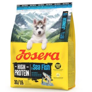 JOSERA Junior High Protein Sea Fish - sausas maistas šunims - 3kg