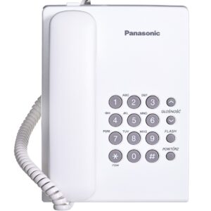 Panasonic KX-TS500PDW telefonas Analoginis telefonas Balta - Image 2