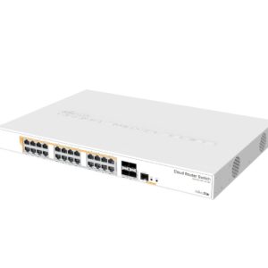 MikroTik CRS328-24P-4S+RM 28P PoE (PoE+ 24) 10G valdomas gigabitinis komutatorius - Image 2